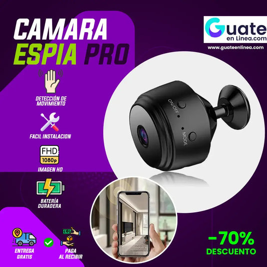 👀MINI CAMARA ESPIA DE ALTA SEGURIDAD Y EFECTIVA 📷