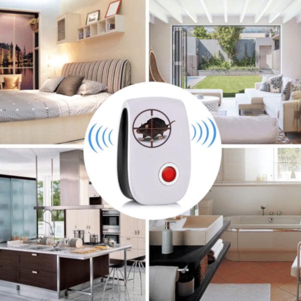 ✅🪳REPELENTE ULTRASONICO PARA INSECTOS Y ROEDORES🐀