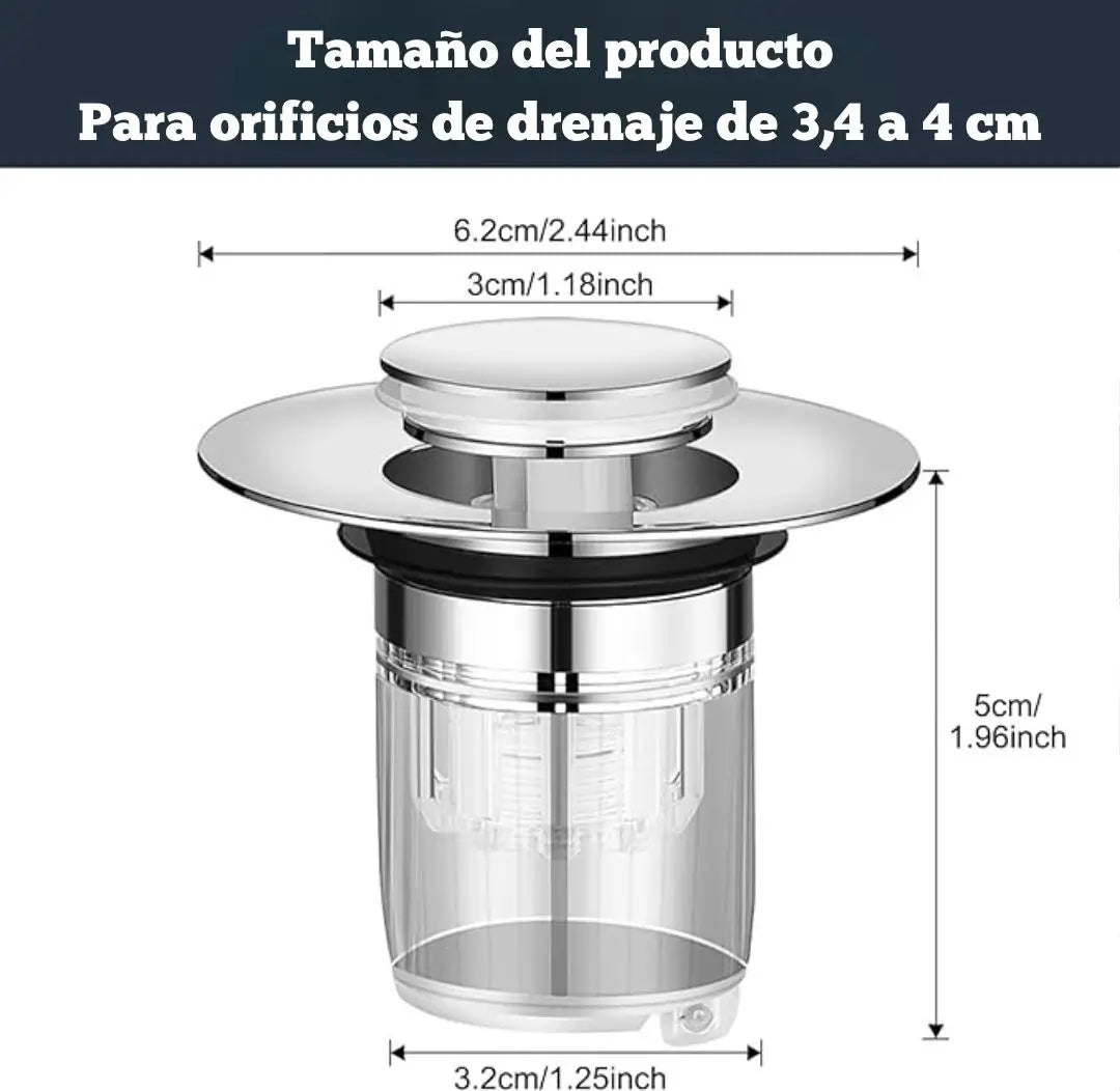 🚰 DrenaPlus– Adiós al Cabello, Grasa y Malos Olores🤢