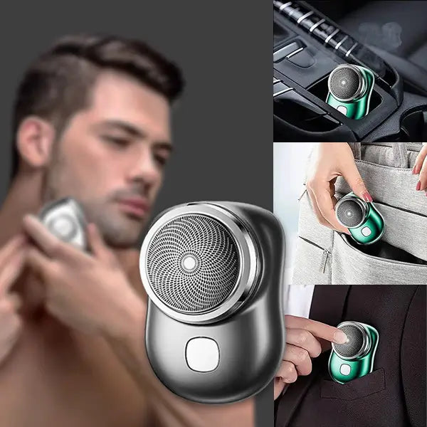 🧔 MiniAfeitadora™ Compacta, Potente y Siempre Lista 🔋