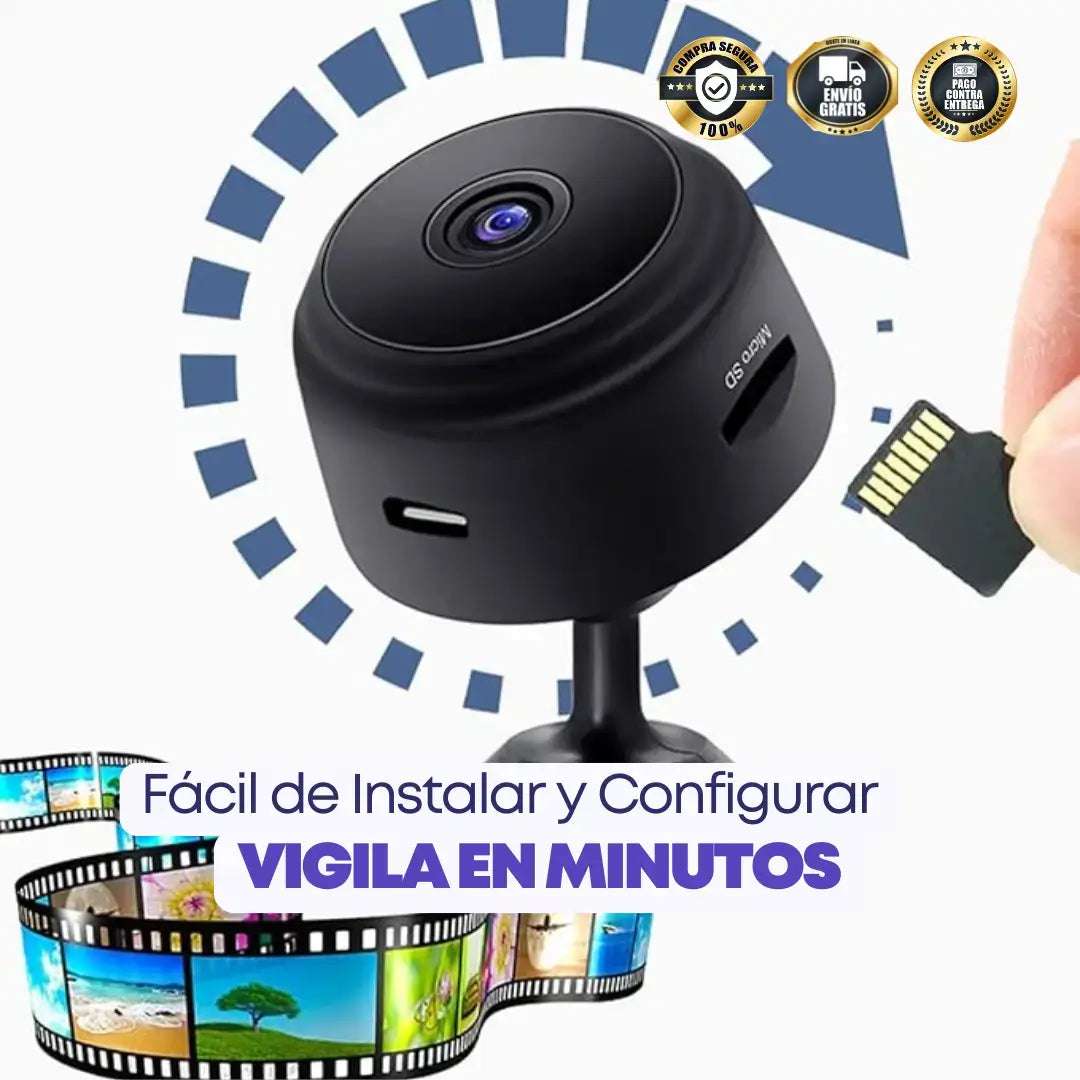 👀MINI CAMARA ESPIA DE ALTA SEGURIDAD Y EFECTIVA 📷