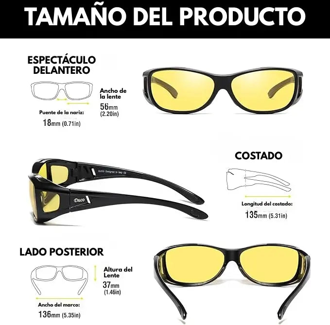 🕶️✨NightShield™ – Protección Visual para Conducción Nocturna 🌃