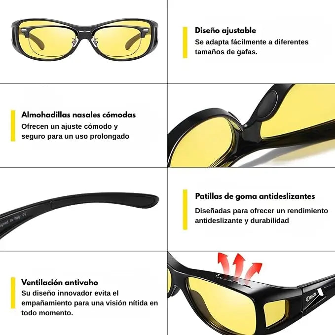 🕶️✨NightShield™ – Protección Visual para Conducción Nocturna 🌃