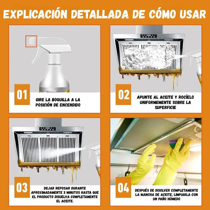 🧽 PowerFoam™ – Elimina la Grasa mientras Deja Brillo Reluciente ✨