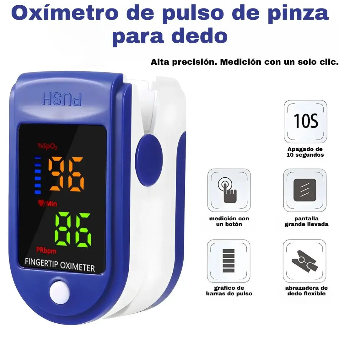 🌡️ OxiTest™ – Lecturas Rápidas y Precisas al Instante 🔍