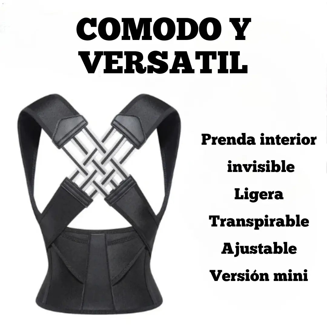 🧍‍♂️PostureCare™ – Corrige tu Postura y Alivia el Dolor desde el Primer Día ✅