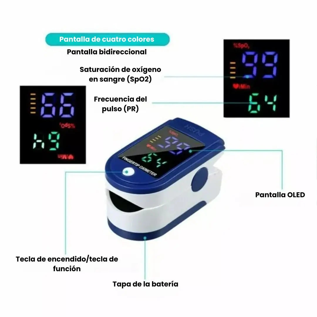 🌡️ OxiTest™ – Lecturas Rápidas y Precisas al Instante 🔍