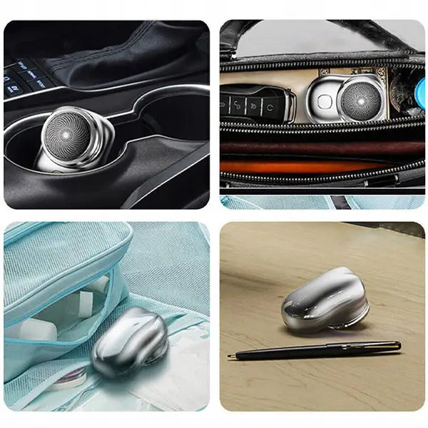 🧔 MiniAfeitadora™ Compacta, Potente y Siempre Lista 🔋