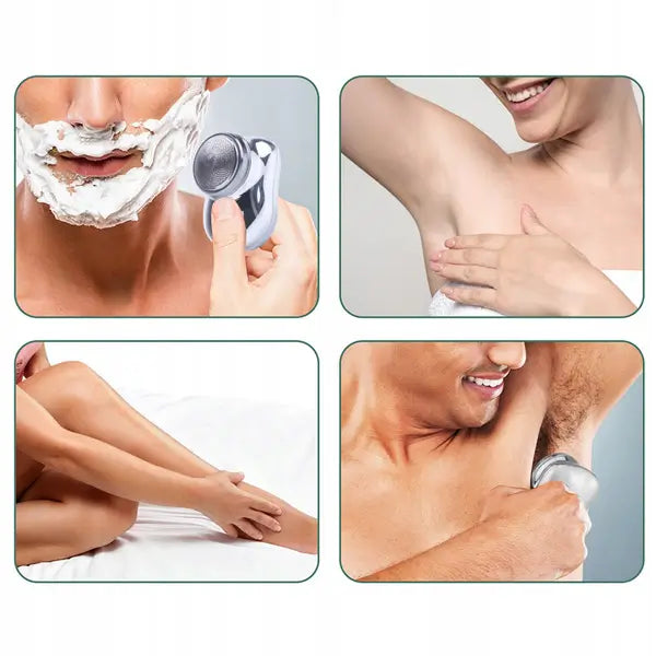 🧔 MiniAfeitadora™ Compacta, Potente y Siempre Lista 🔋