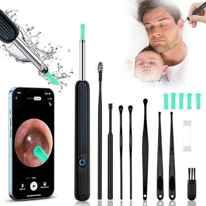 🧼 Kit Limpieza Oídos™ – Limpieza segura con cámara HD
